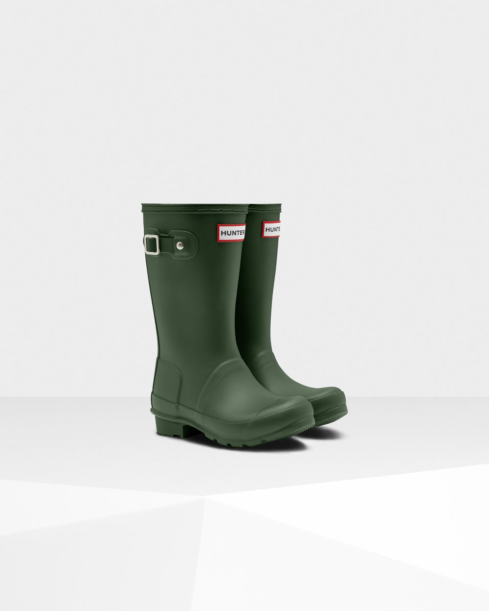 Kids Hunter Original Big | Rain Boots Green | NZ-19574-CKAX